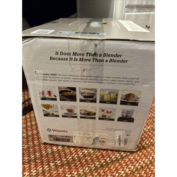 Brand New Vitamix 5300 64oz. Countertop Blender Red Mo:VMO1020 rare model - Picture 9 of 13